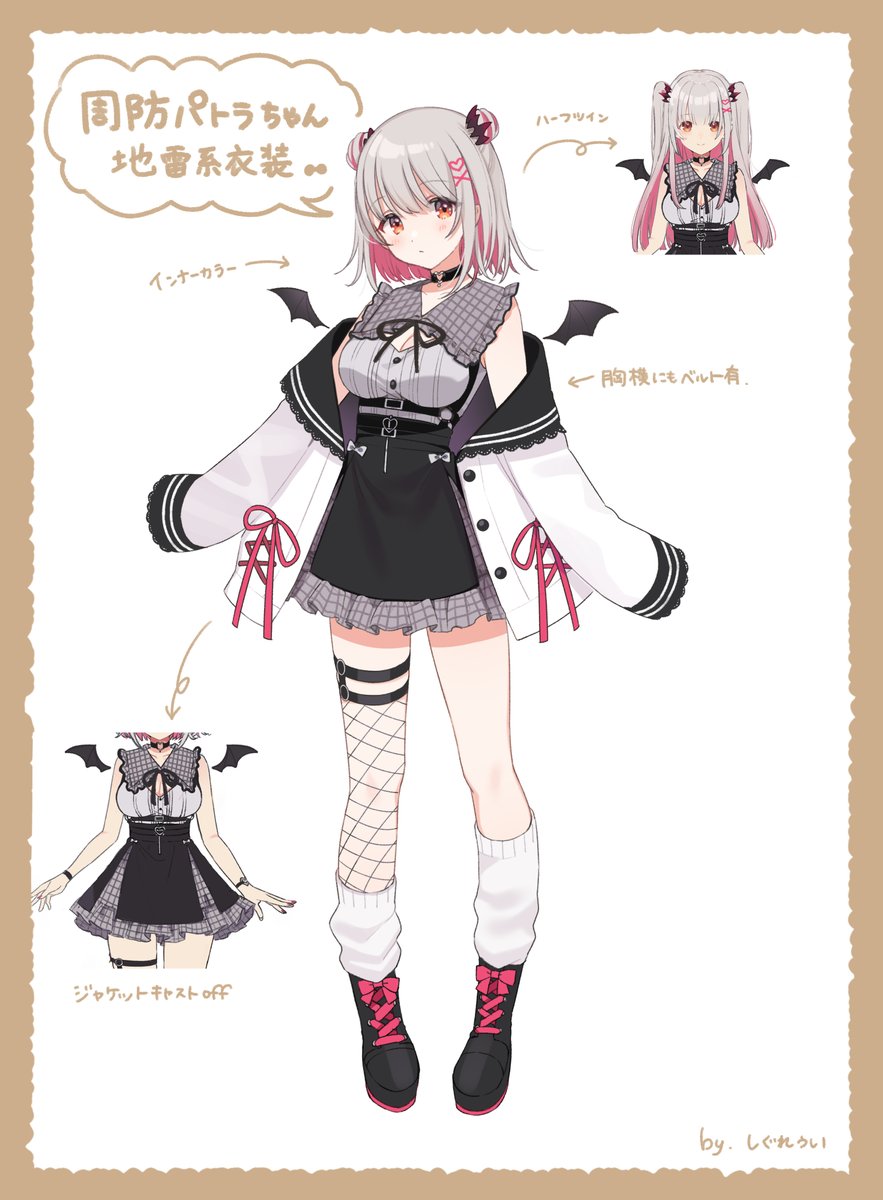 Jirai-kei outfit design proposal