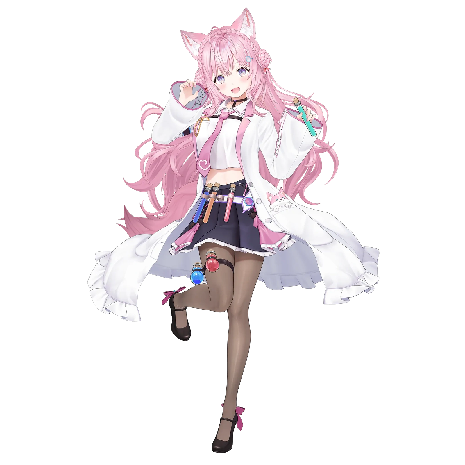 Lab-coat visual (alternate pose)