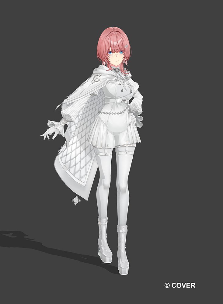 Untextured model of ダークローズ衣装 (full body)