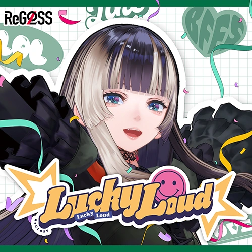 Lucky Loud (儒烏風亭らでん SOLO ver.) 公式ジャケット