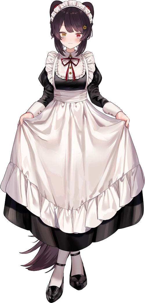 Western-style maid outfit shown in March 2023