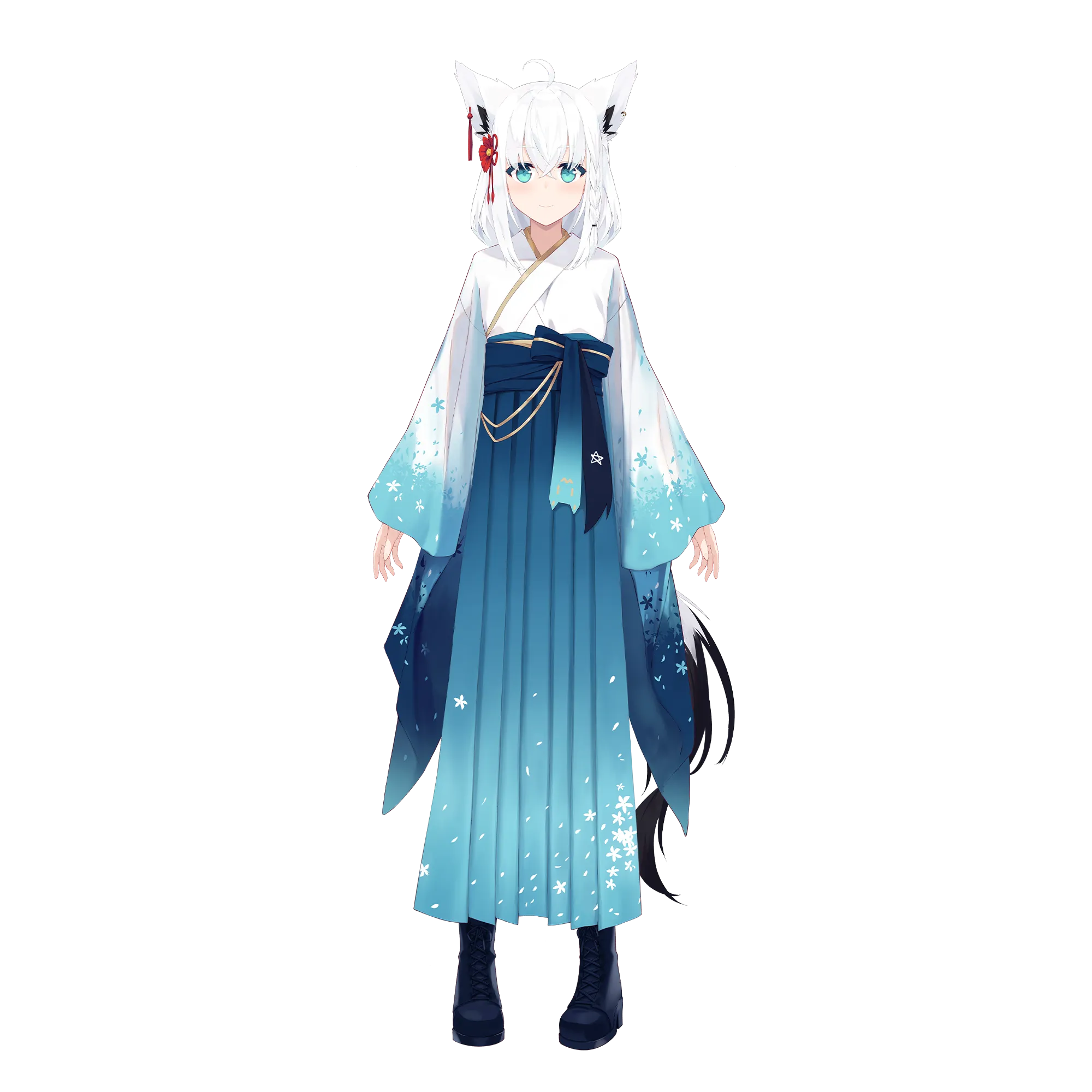 白上フブキ 正月衣装