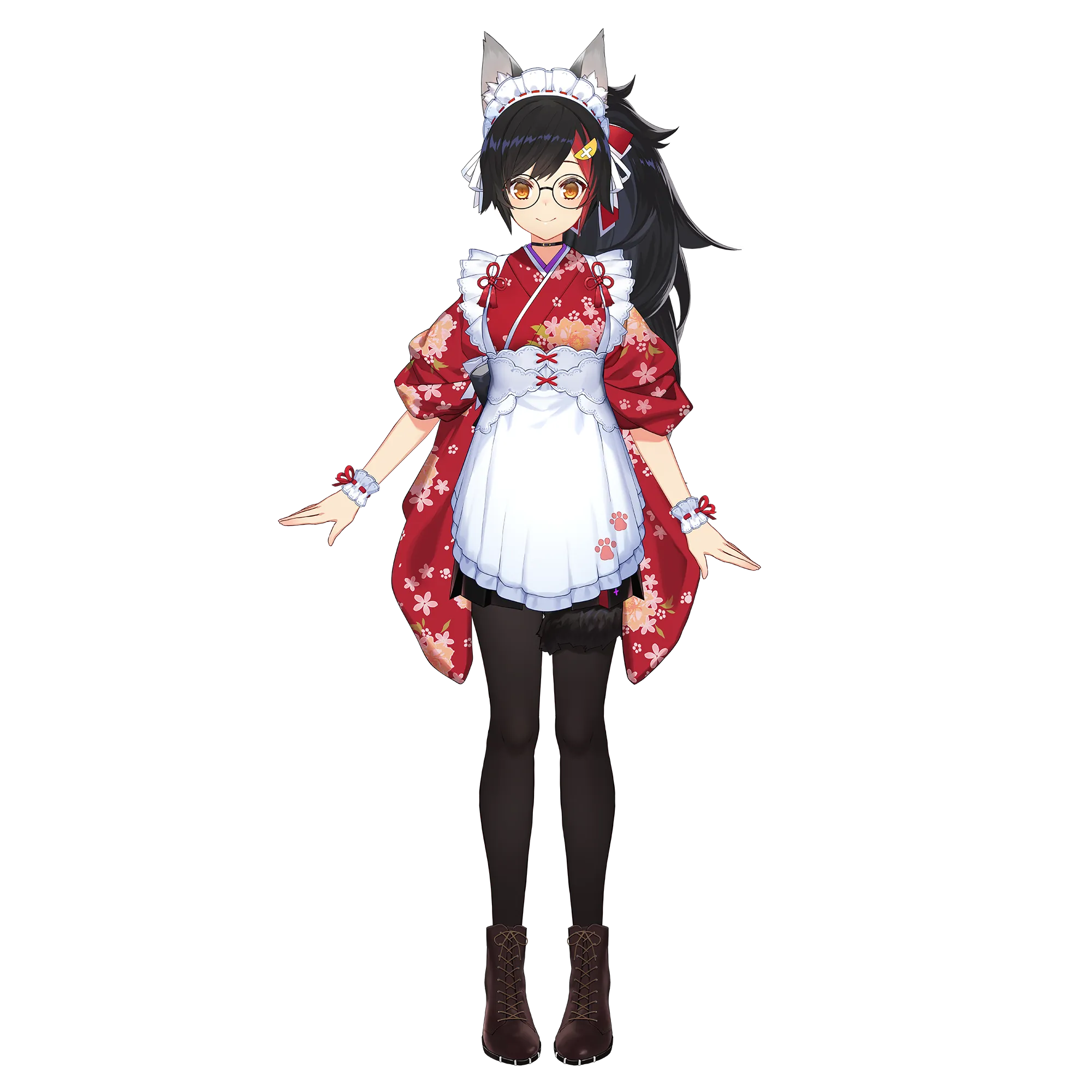Design illustration of the New Year’s outfit