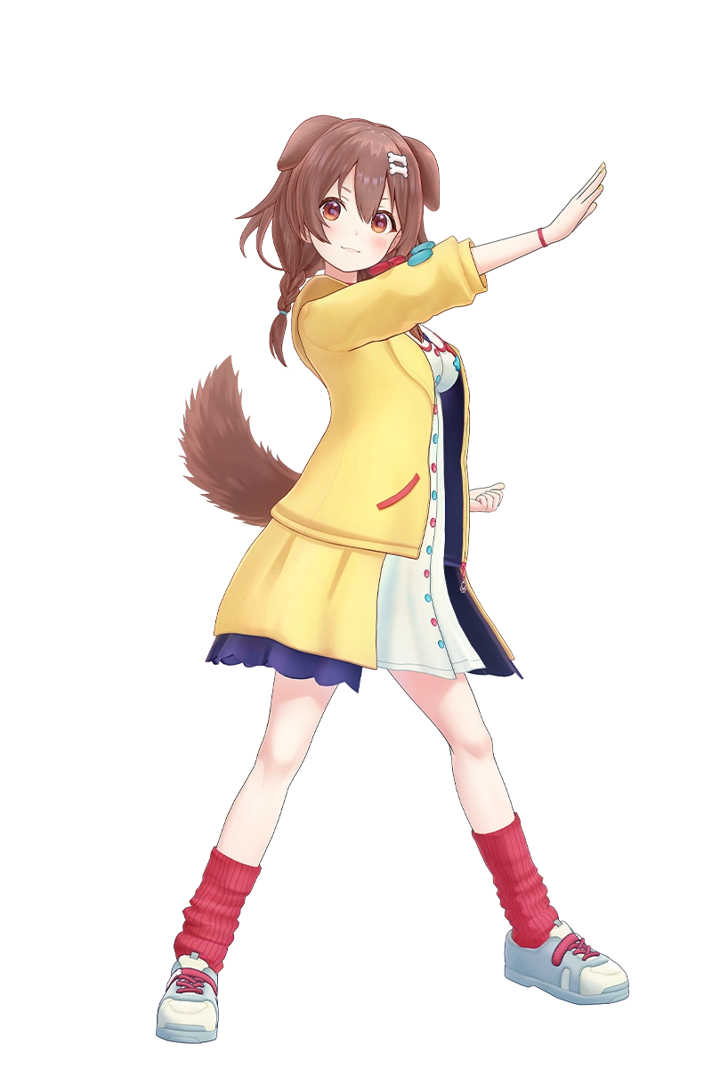 Regular outfit, front view