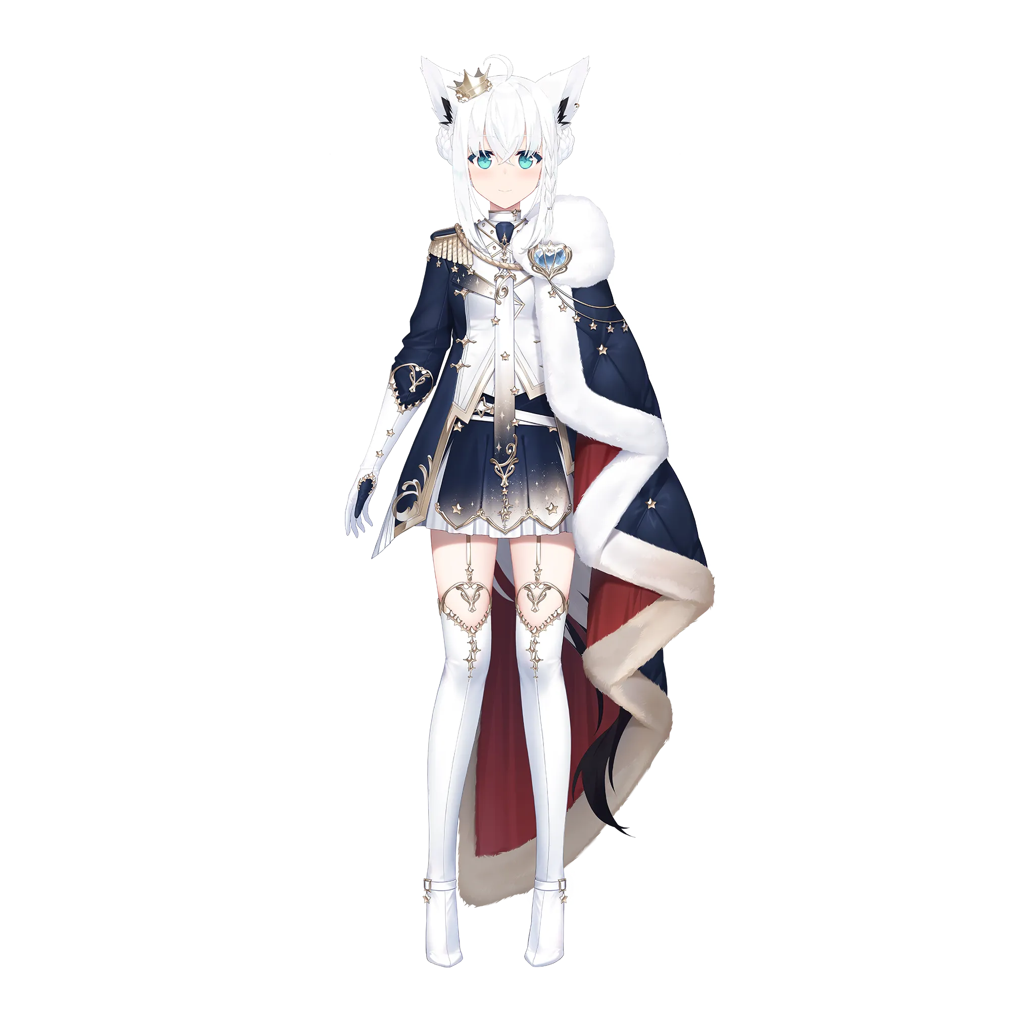 白上フブキ FBKINGDOM／#DearFBKINGDOMDAY2 新衣装（2025年2月）
